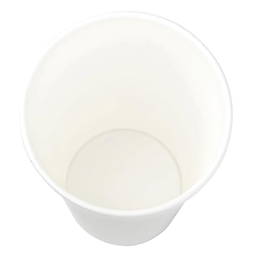 24 oz Paper Hot Coffee Cups [500 ct] White Disposable Cup for Hot (500 Count)