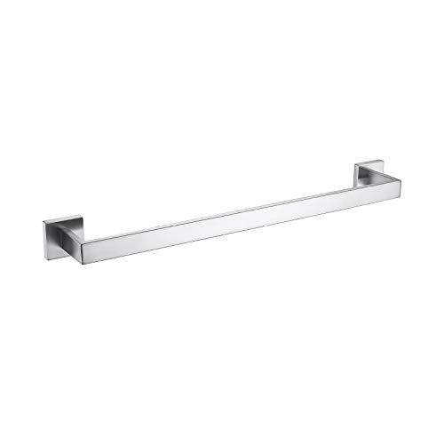23.6 Inch Black Single Towel Bar Rack
