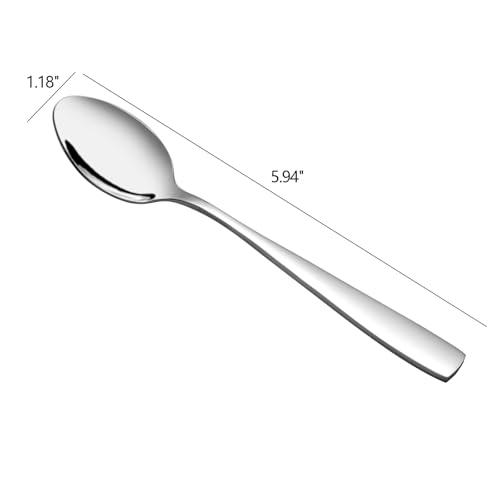 Stainless Steel Tea Spoons (12 Count)