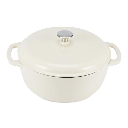 Enameled Cast Iron Dutch Oven Pot with Lid