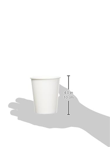 Disposable Paper Cups for Hot and Cold Beverages (1000 Count)