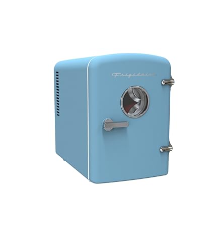 Retro 9 Can Mini Personal Fridge Portable Cooler for Car