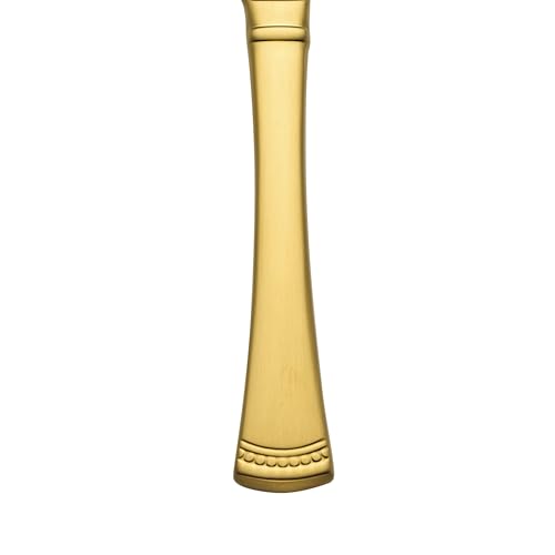 Portola Satin Gold Silverware Cake Dessert Set (2 Count)
