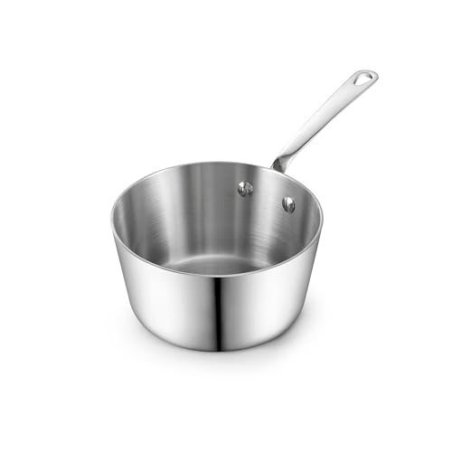 Multi ply Clad 0.57 QT Stainless Steel Butter Warmer