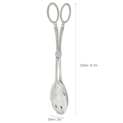 Buffet Tongs Zinc Alloy Salad Tong Kitchen Tong Serving Non