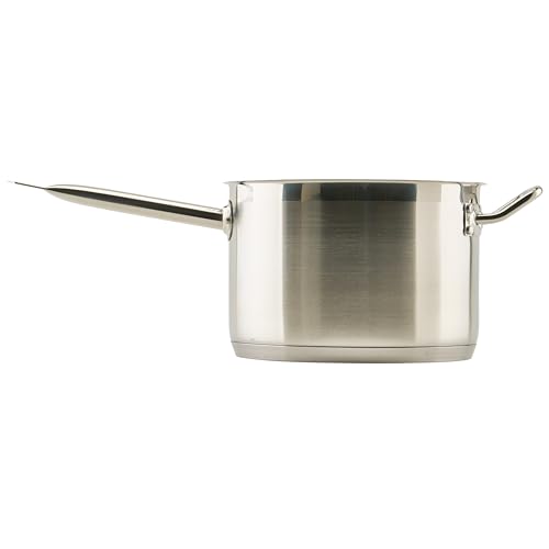 7 1 2 qt 7.5 qt Stainless Steel Sauce Pan with Cover