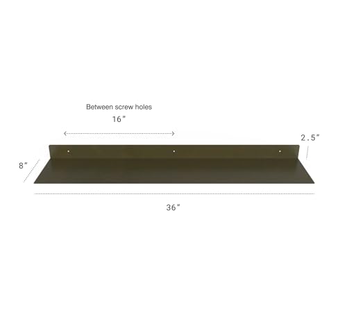 Linear Floating Shelf