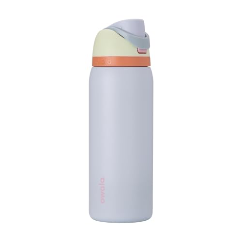 FreeSip Stainless Steel Water Bottle 32 oz Beach House