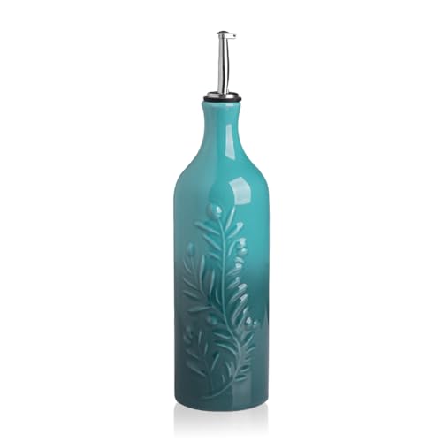 Sweejar Large Olive Oil Dispenser Bottle with Spout