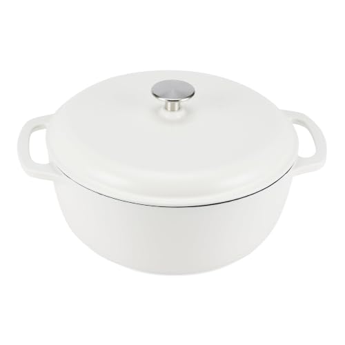 Enameled Cast Iron Dutch Oven Pot with Lid