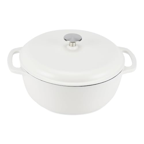 Enameled Cast Iron Dutch Oven Pot with Lid
