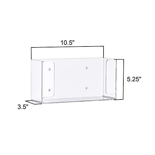 Abby Acrylic Glove Box Organizer