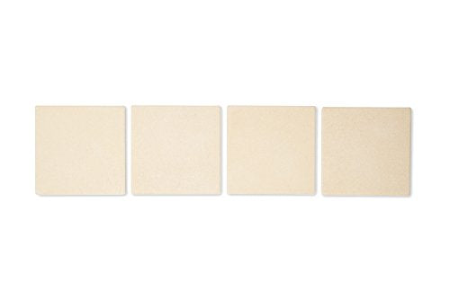 Pizza Grill Stone Tiles For Oven and Grill (4 Count)