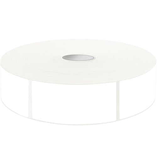 1200 Blank Removable Freezer Labels Water Oil Resistant with Perforation Line for Food Containers Jars Pantry Organization