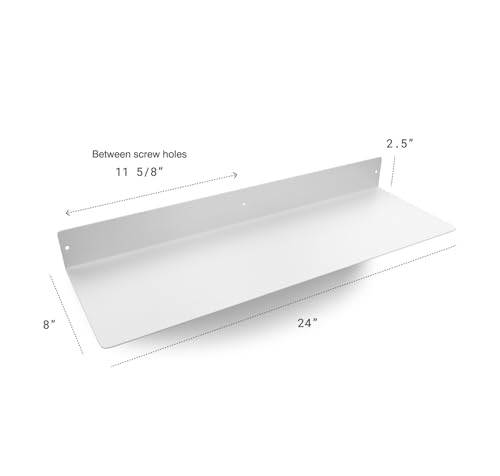 Made in USA Linear Floating Shelf