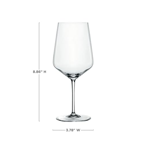 Style Red Wine Glasses Set of 4 (4 Count)