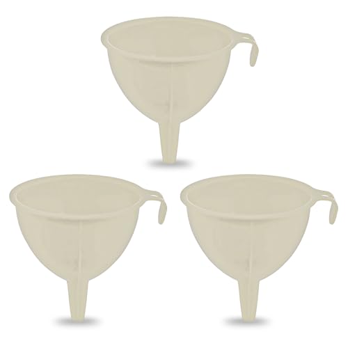 3 Piece Plastic Funnel Set