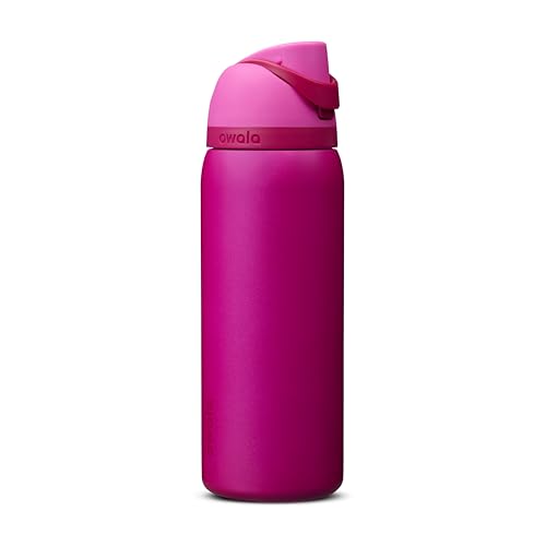 FreeSip Stainless Steel Water Bottle 32 oz Read My Lips