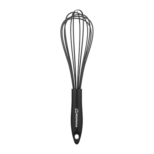 Silicone Whisk 10" Kitchen Whisk for Cooking