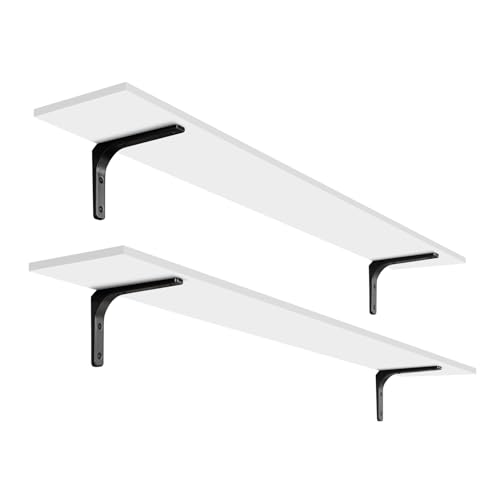 Long Wall Shelves (2 Count)