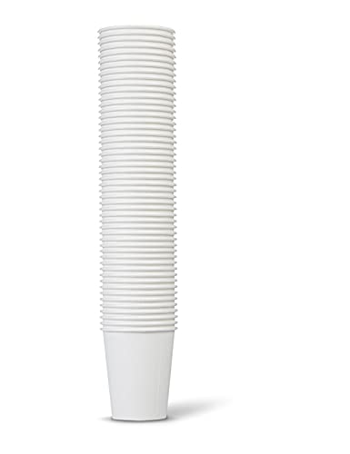 Disposable Paper Cups for Hot and Cold Beverages (1000 Count)