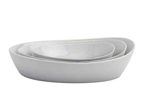 Denmark White Porcelain Chip Resistant Scratch Resistant Commercial Grade Serveware