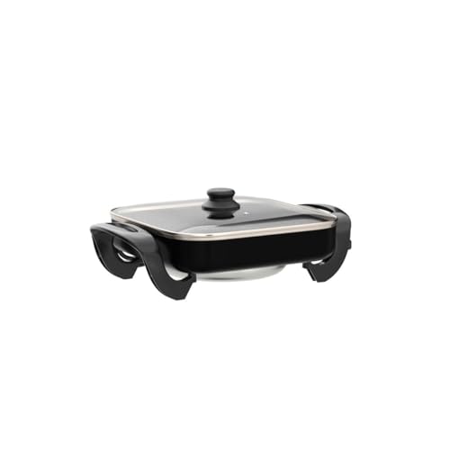 Square Electric Skillet with Lid