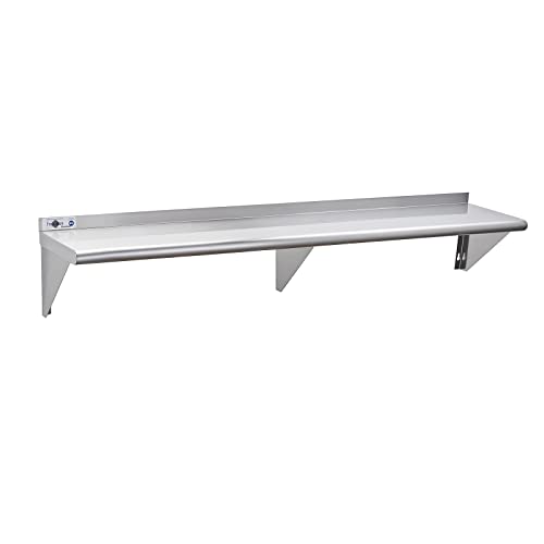 NSF Stainless Steel Shelf 12''x72''