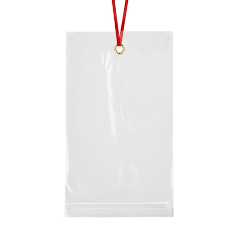 GPI 5" x 7" Reclosable Zip Bags with Bottom Hang (1000 Count)