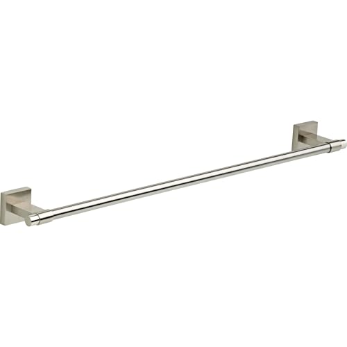 Maxted (1-Pack) 24" Towel Rack for Bathroom, Satin Nickel Towel Bar for Bathroom Wall Towel Holder Rod Wall Mounted Bathroom Accessories MAX24-SN