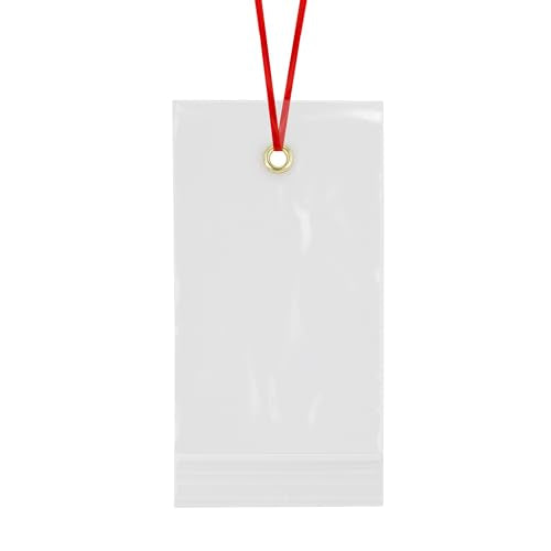 GPI 3.5" x 6" Reclosable Zip Bags with Bottom Hang (500 Count)