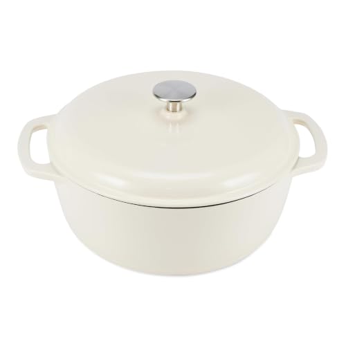 Enameled Cast Iron Dutch Oven Pot with Lid