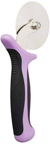 Millennia Pizza Cutter with Purple Handle