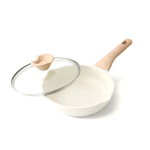 Ceramic Non Stick Frying Pans Skillet with Lid