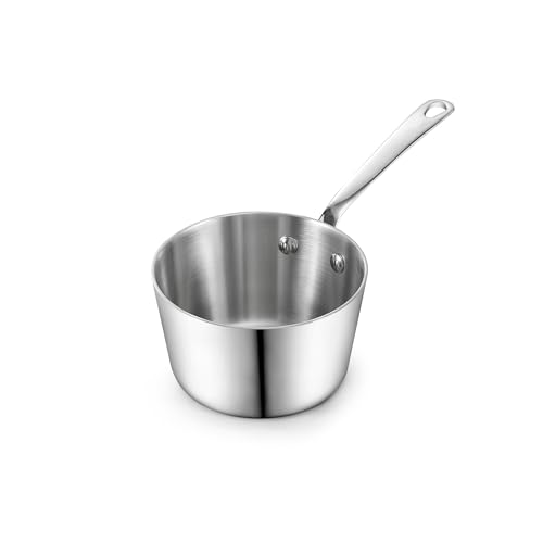 Multi ply Clad 0.39 QT Stainless Steel Butter Warmer