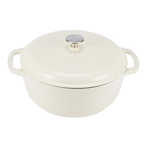 Enameled Cast Iron Dutch Oven Pot with Lid