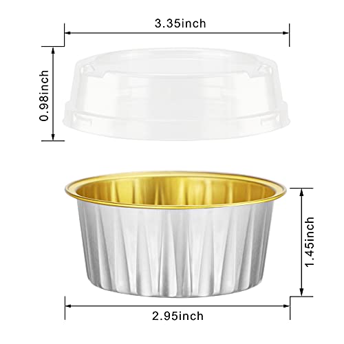 Cupcake Liners with Lids (60 Count)