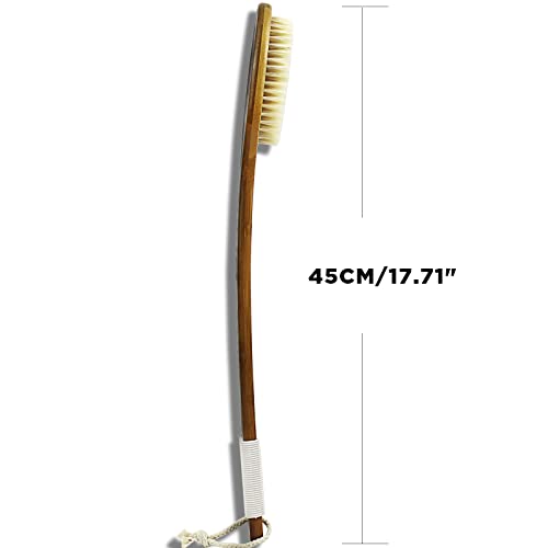 17.71Inch Natural Boar Bristles Anti