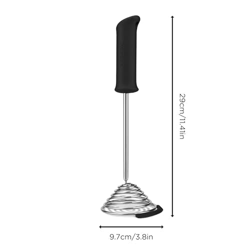 Smood Ergonomic Spring Coil Potato Masher