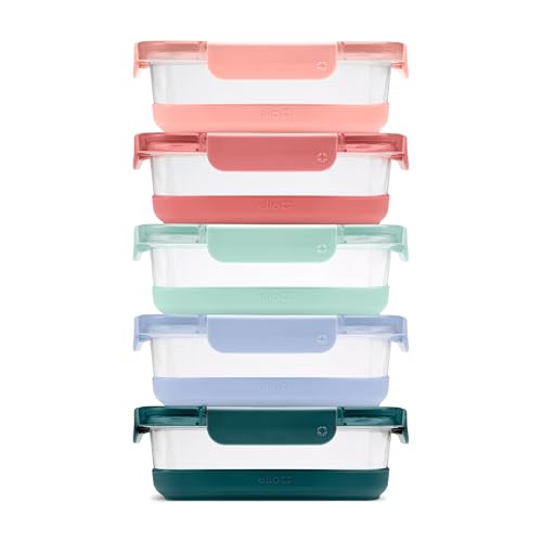 Duraglass Refresh 3.4 Cup Meal Prep Containers (5 Count)