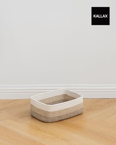 Small Woven Storage Basket for Organizing (3 Count)