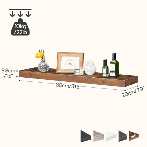 Floating Shelves for Wall (2 Count)