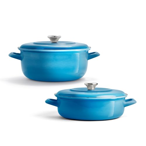 3.7QT & 5.5QT Dutch Ovens with Lids