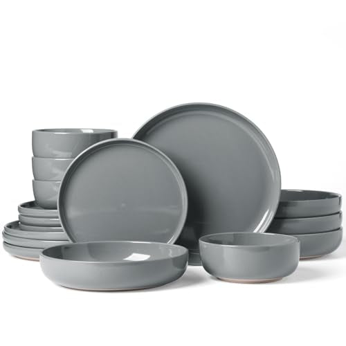 Milkyway 16 Piece Dinnerware Set with Pasta Bowls