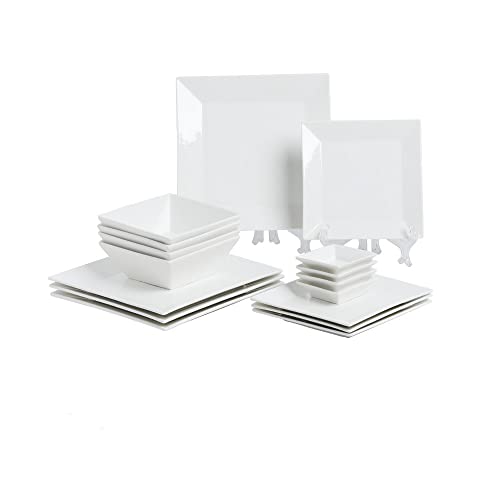 Off White Porcelain Dinnerware Set (16 Count)