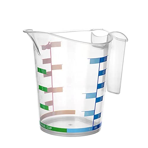 Measuring Cup Set 1 Cup and 1 Quart Plastic