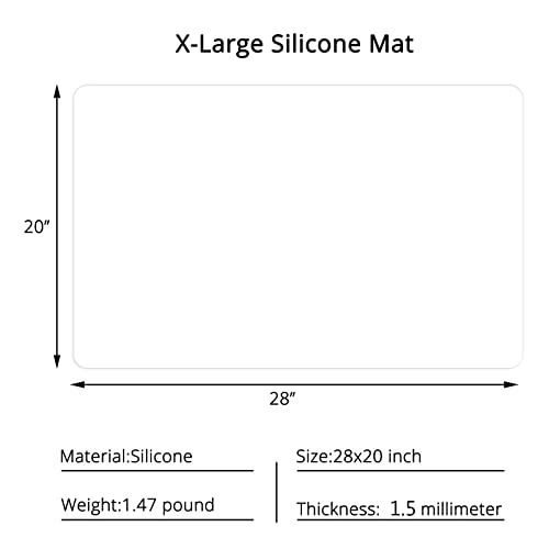 Silicone Mats for Countertop (2 Count)