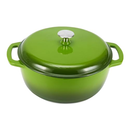Enameled Cast Iron Dutch Oven Pot with Lid