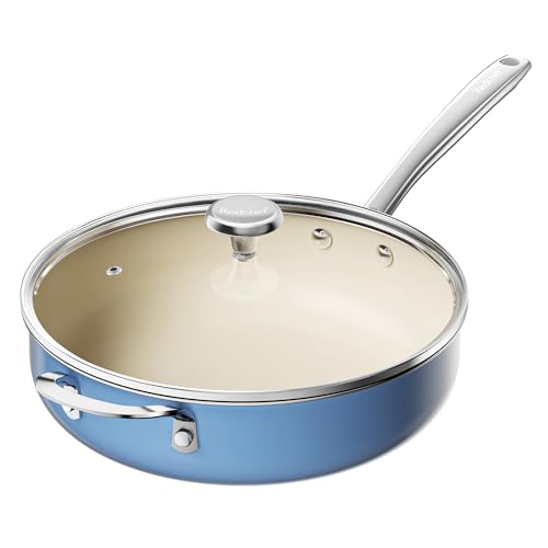 Ceramic Saute Pan with Lid