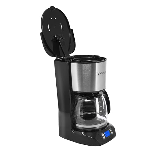 220 volts 12 cup coffee maker 220v 240 volt Digital Programmable Coffee Machine Permanent Filter & Hot Plate (12 Count)
